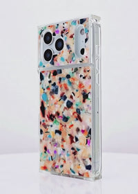["SQUARE®", "Rainbow", "Confetti", "Tortoise", "Shell", "iPhone", "Case"]