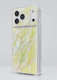 ["SQUARE®", "Butter", "Yellow", "Mother", "of", "Pearl", "iPhone", "Case"]