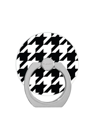 Houndstooth Adhesive Phone Ring Stand