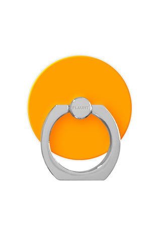 Neon Orange Adhesive Phone Ring Stand