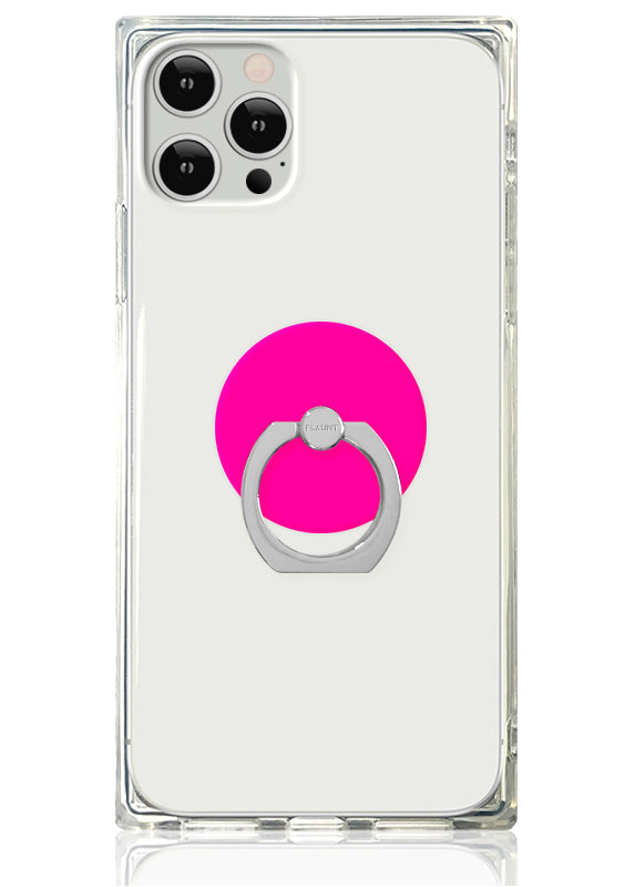 Neon Pink Phone Ring Holder - FLAUNT cases