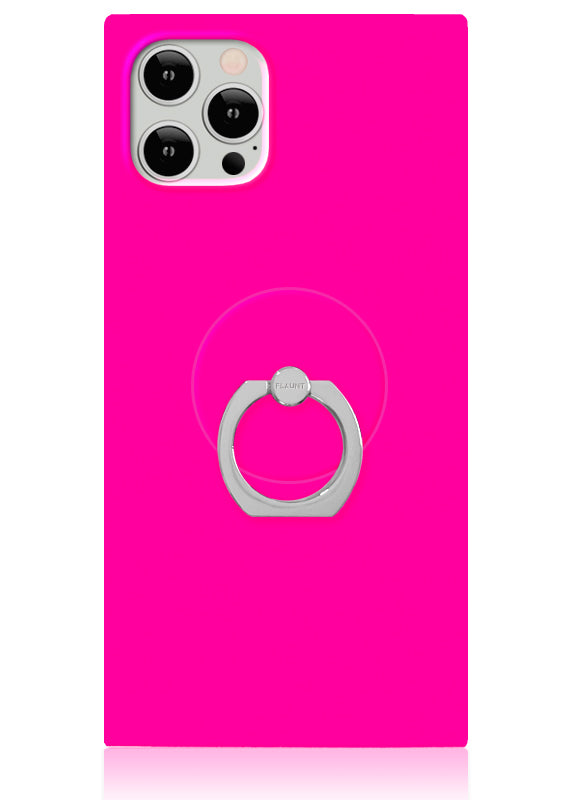Neon Pink Phone Ring Holder - FLAUNT cases