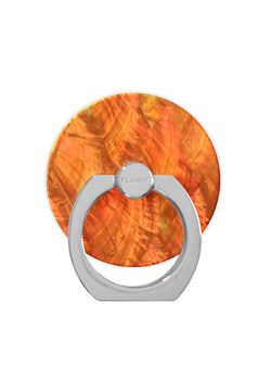 Sepia Mother of Pearl Phone Ring