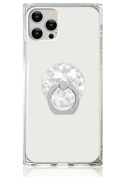 White Pearl Phone Ring