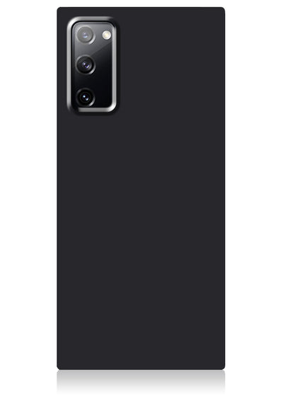 Matte Black Square Samsung Galaxy Case #Galaxy S20 FE