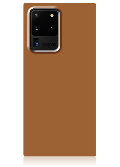 Nude Caramel Square Samsung Galaxy Case #Galaxy S20 Ultra