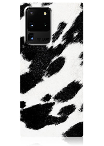 Shanda Rogers Cow Square Samsung Galaxy Case #Galaxy S20 Ultra