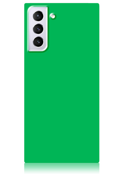 Emerald Green Square Samsung Galaxy Case #Galaxy S21 Plus