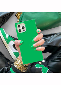 ["Emerald", "Green", "SQUARE", "iPhone", "Case"]