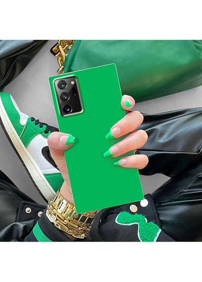 Emerald Green Square Samsung Galaxy Case #Galaxy S22 Plus