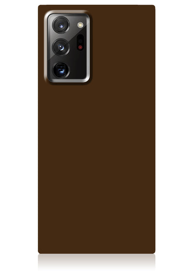 Nude Espresso Square Samsung Galaxy Case #Galaxy Note20 Ultra
