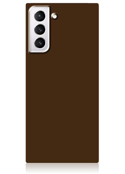 Nude Espresso Square Samsung Galaxy Case #Galaxy S21