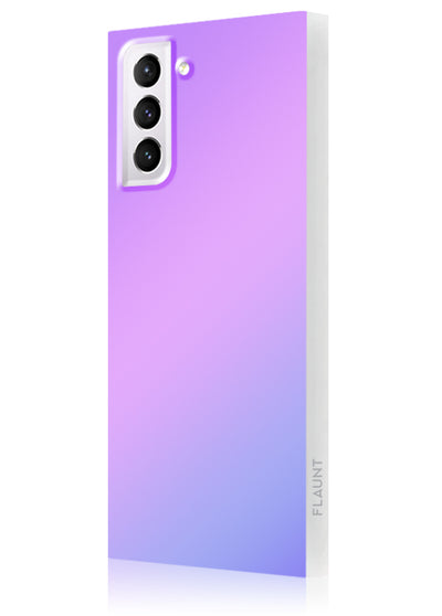 Holographic Square Samsung Galaxy Case #Galaxy S21