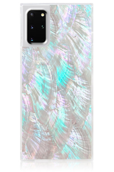 Mother of Pearl Square Samsung Galaxy Case #Galaxy S20 Plus