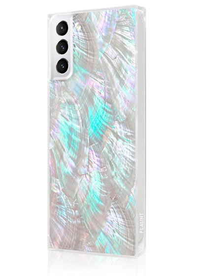 Mother of Pearl Square Samsung Galaxy Case #Galaxy S22