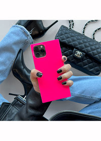 ["Neon", "Pink", "SQUARE", "iPhone", "Case"]
