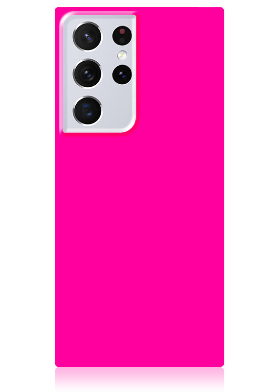 FLAUNT SQUARE Neon Pink Galaxy Case FLAUNT SQUARE Neon Pink Galaxy Case