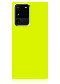 ["Neon", "Yellow", "Square", "Samsung", "Galaxy", "Case", "#Galaxy", "S20", "Ultra"]