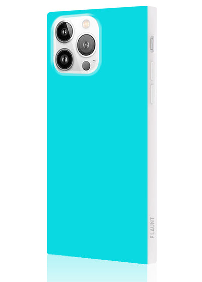 Aqua Square iPhone Case #iPhone 14 Pro