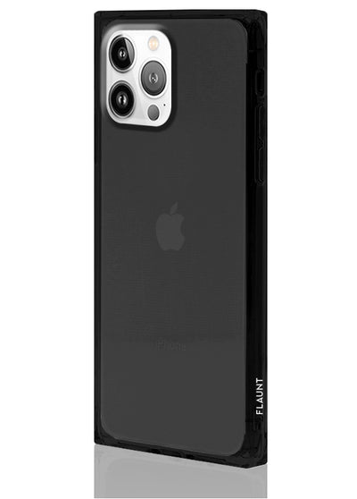 Black Clear Square iPhone Case #iPhone 13 Pro