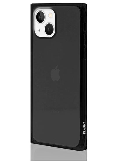 Black Clear Square iPhone Case #iPhone 13 Mini