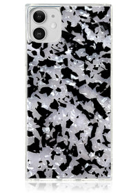 ["Black", "and", "White", "Shell", "Square", "iPhone", "Case", "#iPhone", "11"]