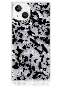 ["Black", "and", "White", "Shell", "Square", "iPhone", "Case", "#iPhone", "13"]