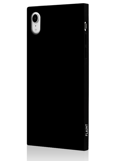 Black Square iPhone Case #iPhone XR