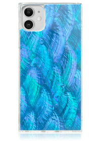 ["Blue", "Mother", "of", "Pearl", "Square", "iPhone", "Case", "#iPhone", "11"]