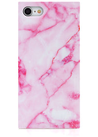 ["Pink", "Marble", "Square", "iPhone", "Case", "#iPhone", "7/8/SE", "(2020)"]