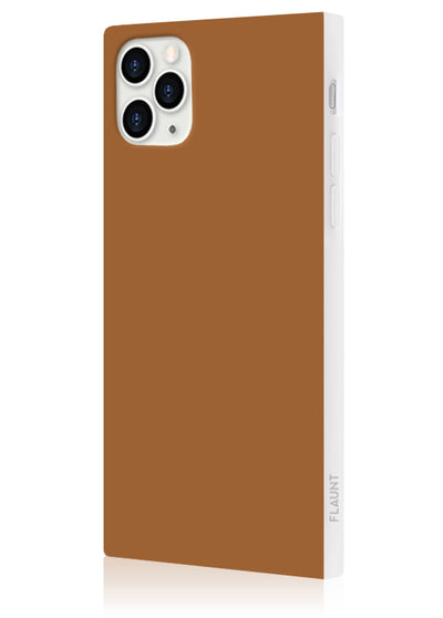 Nude Caramel Square iPhone Case #iPhone 11 Pro
