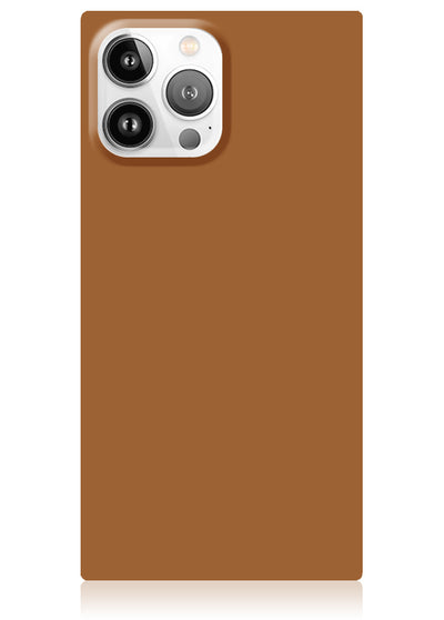 Nude Caramel Square iPhone Case #iPhone 13 Pro Max