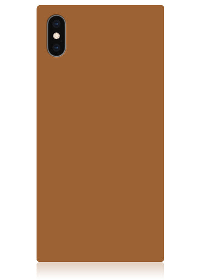 Nude Caramel Square iPhone Case #iPhone XS Max