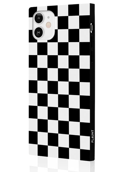 Checkered Square Phone Case #iPhone 12 Mini