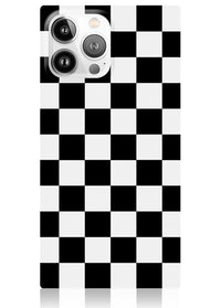 iDecoz Checkered Square iPhone Case iPhone x / iPhone Xs