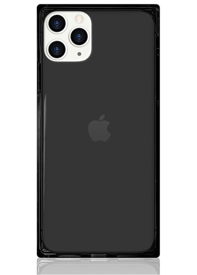 Black Clear Square iPhone Case #iPhone 11 Pro