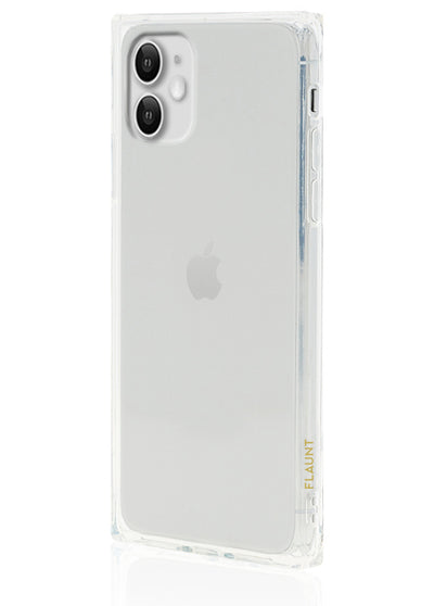 Clear Square Phone Case #iPhone 11