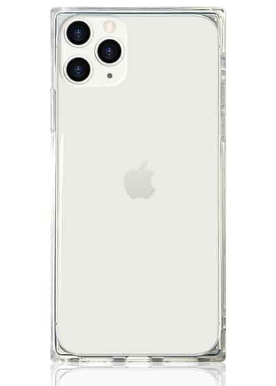 Clear Square iPhone Case #iPhone 11 Pro
