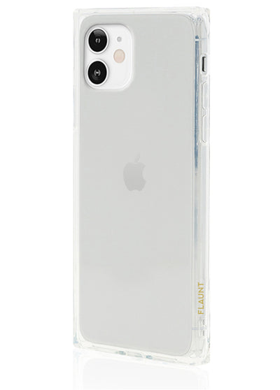 Clear Square Phone Case #iPhone 12 Mini