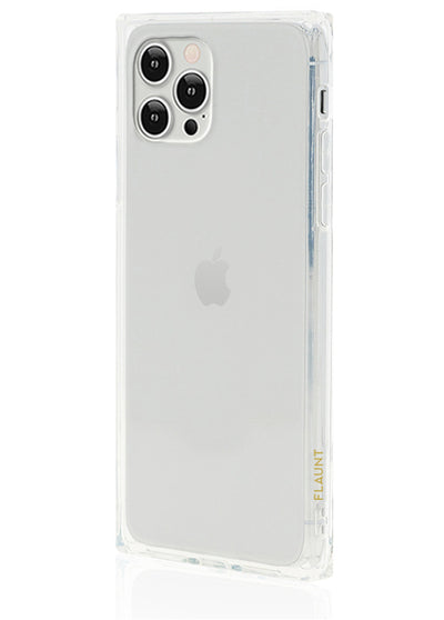 Clear Square Phone Case #iPhone 12 / iPhone 12 Pro