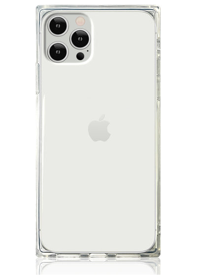 Clear Square iPhone Case #iPhone 12 / iPhone 12 Pro
