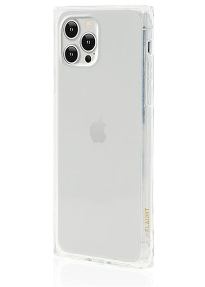 Clear Square Phone Case #iPhone 12 Pro Max