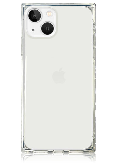 Clear Square iPhone Case #iPhone 14 Plus