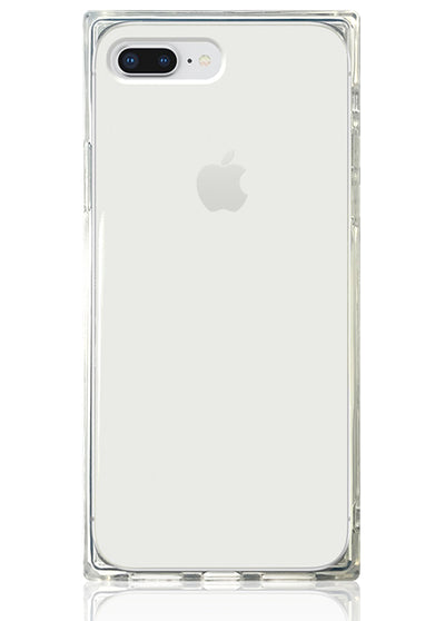 Clear Square iPhone Case #iPhone 7 Plus / iPhone 8 Plus