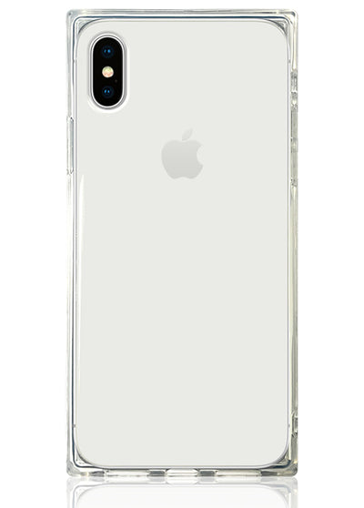 Clear Square iPhone Case #iPhone X / iPhone XS