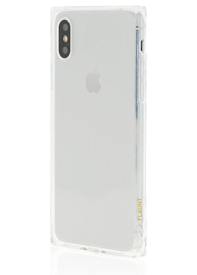 Clear Square Phone Case #iPhone XS Max