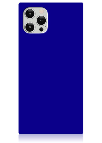 Cobalt Blue Square iPhone Case #iPhone 12 / iPhone 12 Pro