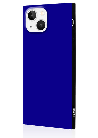 Cobalt Blue Square iPhone Case #iPhone 13 Mini