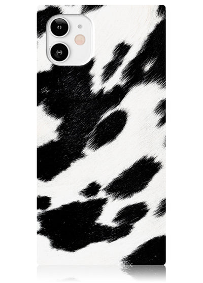 Cow Square iPhone Case #iPhone 12 Mini