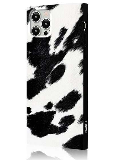 Cow Square Phone Case #iPhone 12 Pro Max